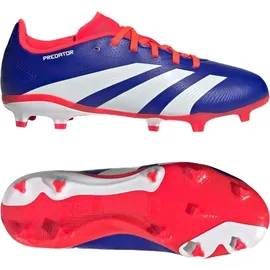 adidas Predator League Kids FG Lucid Blue / Cloud White / Solar Red 35 1/2
