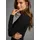 LAURA SCOTT Langarmbody LAURA SCOTT, Damen, Gr. 34, N-Gr, schwarz, Single Jersey, Obermaterial: 95% Baumwolle, 5% Elasthan, unifarben, Basic, sehr figurbetont, V-Ausschnitt, figurbetonte Passform, Basic Design
