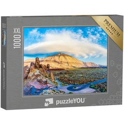 puzzleYOU Puzzle Puzzle 1000 Teile XXL „Teide Nationalpark mit Vulkan auf Teneriffa“, 1000 Puzzleteile, puzzleYOU-Kollektionen Spanien