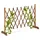 Relaxdays Rankgitter aus Holz 185 x 60 cm Natur