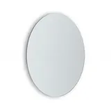 DEUSENFELD KK5 - Klebespiegel Kosmetikspiegel, Schminkspiegel, Rasierspiegel zum Kleben, 5-Fach Vergrößerung, Ø 20cm, rund, Rahmenlos, mit 3M Klebepads