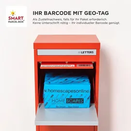 Homescapes SMART PARCEL BOX rot