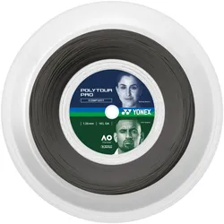 Yonex Tennissaite Poly Tour Pro (Haltbarkeit+Touch) graphitegrau 200m Rolle