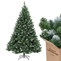 Salcar Künstlicher Weihnachtsbaum mit Schnee Tannenbaum für Weihnachten –