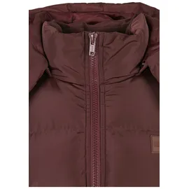 URBAN CLASSICS Hooded Puffer-big Jacke Bordeaux 3XL