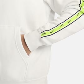 Nike Sportswear Repeat Fleece-Hoodie für Herren - Weiß, XL
