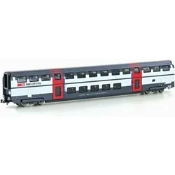 HOBBYTRAIN H25131N IC2000 doppelstöckiger Schnellzugwagen 2.Klasse, SBB, Ep. V-VI