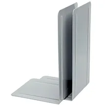Alco Buchstütze Metall 130x240x140 mm Grau 2 St.