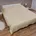 Bettüberwurf 140 210 Beige/Weiß