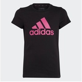 adidas T-Shirt Essentials Big Logo Cotton T-Shirt IC6122 Schwarz Slim Fit 14_15Y