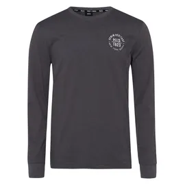 H.I.S. Langarmshirt grau XL