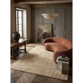 KADIMA DESIGN Teppich geometrisch Senfgelb 200 x 300 cm - ARLEN Kadima Design