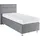 Westfalia Schlafkomfort Boxspringbett, wahlweise mit LED-Beleuchtung, grau