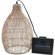Lumisky Solarleuchte Kunststoff H42cm beige 1 Stück
