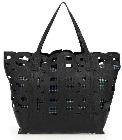 Gabs Jade L Shopper Tasche Leder 33 cm  schwarz