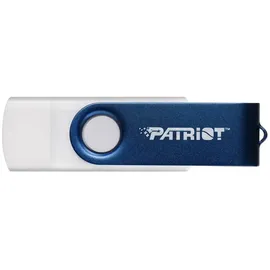 Patriot Xporter X550 128GB, USB-Stick - blau/weiß, USB-A und USB-C 3.2 Gen 1