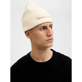 JACK & JONES JACNORREBRO REGULAR BEANIE NOOS Weiß