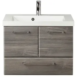 Sconto Waschtischunterschrank 72 x 51 x 44,0 cm Grau