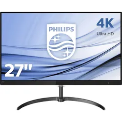 PHILIPS LCD-Monitor "276E8VJSB", G (A-G), schwarz, B:61,3cm, Monitore