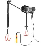 MSW Fahrrad-Wandhalterung BL-100, elektrischer Fahrradlift, 100 kg Tragkraft, horizontal, höhenverstellbar