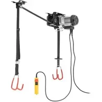 MSW Fahrrad-Wandhalterung BL-100, elektrischer Fahrradlift, 100 kg Tragkraft, horizontal, höhenverstellbar