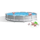 INTEX 26712GN - Prism Frame Pool + GS-Filterpumpe (366x76cm) & Riesenschweinerei