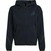 adidas Z.N.E. Reißverschlusspullover Black / Black 128