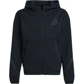 adidas Z.N.E. Reißverschlusspullover Black / Black 128