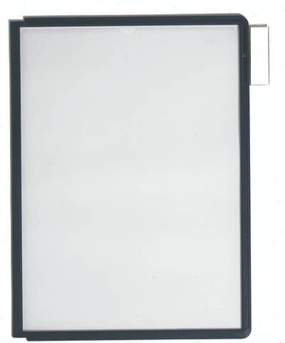 Sichttafel SHERPA® Panel A4, PP, A4, schwarz