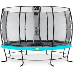 EXIT Elegant Trampolin ø366cm mit Economy Sicherheitsnetz - blau EINHEITSGRÖSSE