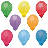 Papstar Luftballons Ø 25 cm 80 St. Farbig sortiert
