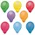 Papstar Luftballons Ø 25 cm 80 St. Farbig sortiert