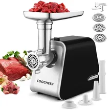 Coocheer Fleischwolf 2000W Silber