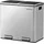 Songmics Mülltrennsystem 48 l Silber