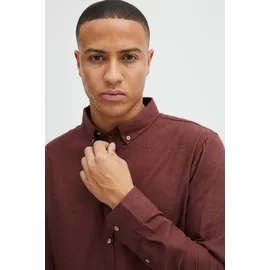 !Solid Langarmhemd rot XL