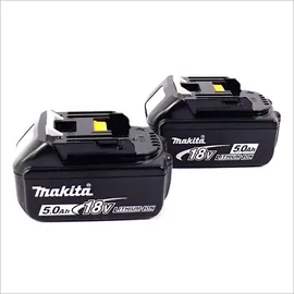Makita Akku Power Set 18V 2x Akku 5,0Ah BL1850B Doppelpack