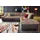DOMO collection Ecksofa Kunstleder 2-Sitzer Braun