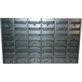 Hünersdorff Sichtbox Metall 63 x 38 cm silber