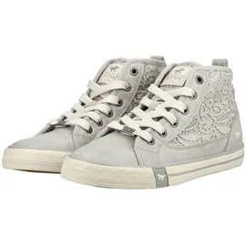 Mustang Winona Damen High Top Sneaker Hellgrau 37