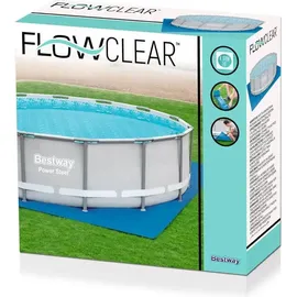 BESTWAY PE-Bodenplane 488 x 488 cm blau quadratisch