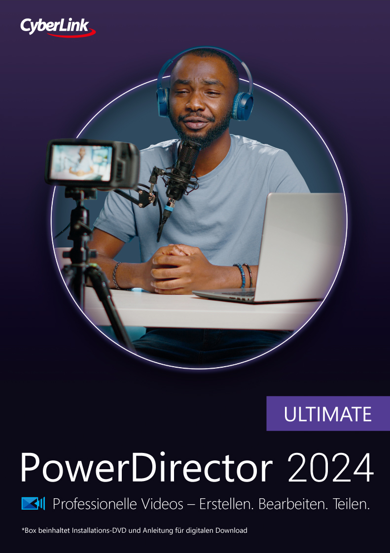 Cyberlink PowerDirector 2024 Ultimate Software