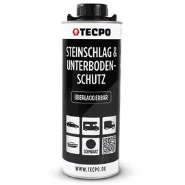 TECPO Unterbodenschutz Bitumen schwarz 2 St. 1 l
