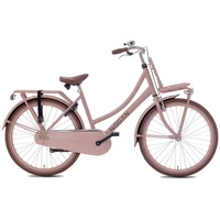 Nogan Cargo - Kinder Hollandrad - Citybike - Mädchen - 26 Zoll - Flamingo Pink