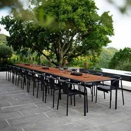 Houe Avanti Gartentisch 222 x 98 x 75 cm Weiß
