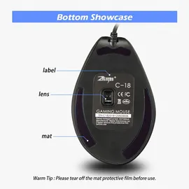 docooler Zelotes C-18 Schwarz