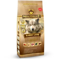 WOLFSBLUT Range Lamb Lamm mit Vollkornreis Hundetrockenfutter 2 Kilogramm