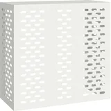 vidaXL Klimaanlagenabdeckung 110x50x105 cm Stahl