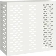 vidaXL Klimaanlagenabdeckung 110x50x105 cm Stahl