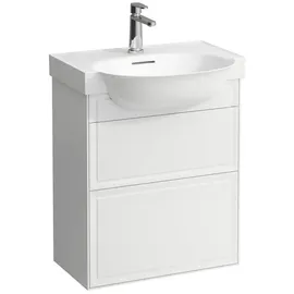 Laufen Waschtischunterschrank 2 Schubladen 57,5 x 67,5 x 31,5 cm Weiß Matt