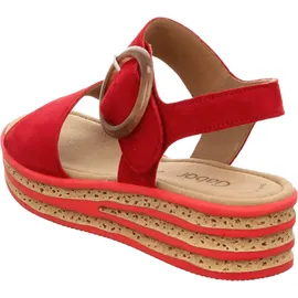 Gabor Riemchensandale Damen Rot 42